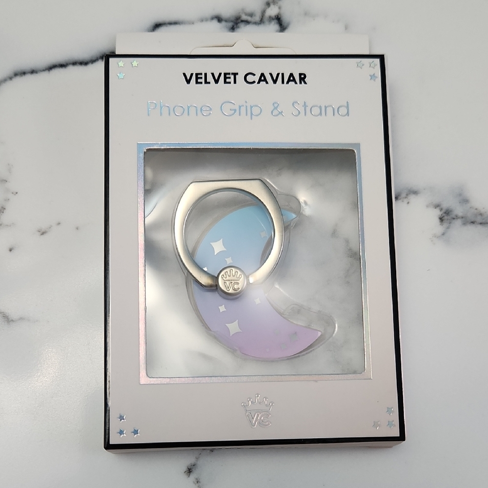 Velvet Caviar Cell Phone Grip - Moon